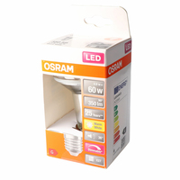Osram LED Birne warm weiß für HB8, E27, 60 Watt