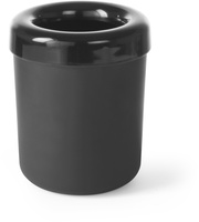HENDI Tischabfallbehälter oder Besteckbehälter - Farbe: schwarz - ø130x(H)160