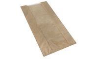 STARPAK Sachet à pain "pure", 300 x 160 x 60 mm, marron (6487525)