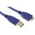 Wurth Elektronik USB-Kabel, USBA / Micro-USB B, 1m USB 3.0 Blau