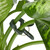 Relaxdays Pflanzenhalter Set 110-teilig, stabile Pflanzenclips, Bindedraht mit Cutter, Rankhilfe Rosen, Tomaten, grün