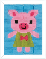 Long Stitch Kit: Pig