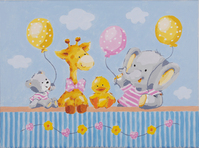 Paint-by-Numbers Kit: Baby Shower