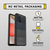 OtterBox React - Funda Protección mejorada para Samsung Galaxy A42 5G - Negro Crystal - clear/Negro - ProPack - Funda