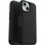OtterBox Strada - Leder Flip Case mit MagSafe - MagSafe Apple iPhone 15 Shadow - Schwarz - Schutzhülle