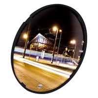 600mm Diameter Polymir Multi-Purpose Mirror - Green Frame (V516)