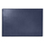 QUO VADIS Sous-main Satiny en cuir. Dimensions (l x p) : 56 x 38 cm. Coloris Bleu marine