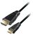 High Speed HDMI®-Kabel mit Ethernet, Standard Stecker (Typ A) auf Mini Stecker (Typ C), vergoldete S