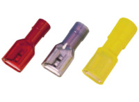 Isolierte Flachsteckhülse, 6,3 x 0,8 mm, 0,5 bis 1,0 mm², Kupfer, rot, 149191000