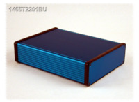 Aluminium Gehäuse, (L x B x H) 220 x 165 x 51 mm, blau, IP54, 1455T2201BU