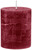 Rustic-Kerze Garland (6.8x8 cm); 6.8x8 cm (ØxH); bordeaux; rund; 6 Stk/Pck
