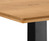 Tischplatte Acerios quadratisch; 70x70x2.5 cm (LxBxH); wildeiche; quadratisch