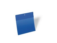 Durable Neodymium Magnetische Documenthouder, A5, Horizontaal, Blauw (pak 10 stuks)