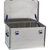 Caja de aluminio COMFORT, capacidad 60 l, L x A x H exteriores 580 x 385 x 332 mm.