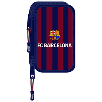 PLUMIER DOBLE PQÑO 28 PCS F.C.BARCELONA