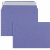 Briefumschläge C6 100g/qm haftklebend VE=100 Stück violett