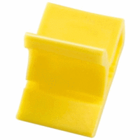 Brief- oder Eckenklammer Zacko 1 11x14mm VE=100 Stück gelb