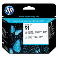 HP 91 fotófekete és világosszürke nyomtatófej
