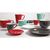 Olympia Cafe Espresso Saucers in Red Made of Stoneware 117(�)mm / 4 2/3"