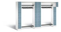 C+P Offene Garderobe Serie 8070, H1950xB2840xT480mm