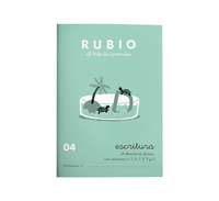PACK 10 CUADERNOS RUBIO ESCRITURA 04 C04