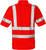 High Vis Poloshirt 7025 Kl.3 PHV Warnschutz-rot - Rückansicht