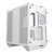 Darkflash DY470 számítógépház + 4 ventilátor + GPU konzol Fehér