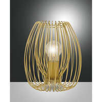 Tischleuchte CAMP, Ø20cm, E27, IP20, gold edelmatt