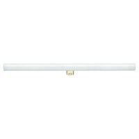 LED Linienlampe LUXAR 1-Sockel 827, 230V, Ø 3cm / L 50cm, S14d, 9W 2700K 700lm 270°, nicht dimmbar, Opal