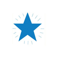 Xstamper Clix Stamper - Blue Star