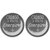 Energizer 638179 Size CR2450 Lithium Coin Cell (Pack of 2)