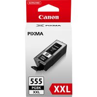 Canon PGI-555PGBK XXL Tintenpatrone Pigment-Schwarz mit hoher Reichweite