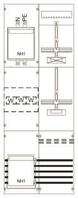 Striebel M+W Feld kpl H5/B2 KA4242 2CPX031996R9999