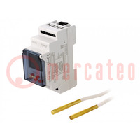 Module: regulator; KTY81-210; temperature; OUT: DPDT,relay; IP20