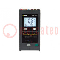 Meter: power logger; LCD; VAC: 10÷1000V; VDC: 10÷1000V; 100÷240VAC