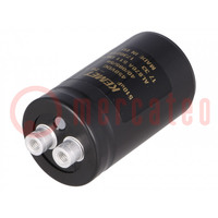 Capacitor: electrolytic; 510uF; 450VDC; Ø36x62mm; Pitch: 12.8mm