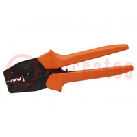 Tool: for crimping; non-insulated terminals; 0.5÷6mm2