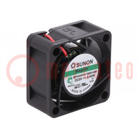 Ventilador: DC; axiales; 5VDC; 40x40x20mm; 10,65m3/h; 16,5dBA; Vapo