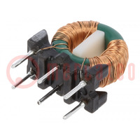 Inductor: wire; THT; 33mH; 200mA; 1301mΩ; 230VAC; 4.5x7.5mm; -20÷50%