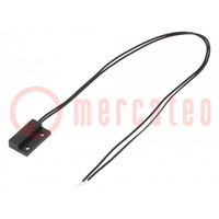 Reed switch; Range: 10.4mm; Pswitch: 10W; 23x14x6mm; 0.5A; max.200V