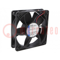 Ventilateur: DC; axial; 24VDC; 119x119x32mm; 250m3/h; 51dBA