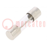 Fuse: fuse; time-lag; 3.15A; 250VAC; cylindrical,glass; 5x20mm