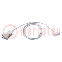 Connection cable; RS232; Len: 2m; black
