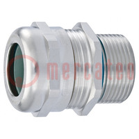 Cable gland; NPT1/2"; IP68; stainless steel; HSK-INOX-PVDF-Ex d
