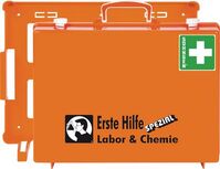 Erste-Hilfe-Koffer - Orange, 30 x 40 x 15 cm, ABS-Kunststoff, Labor & Chemie