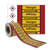 SafetyMarking Rohrleitungsband, Heizgas, Gruppe 4, gelb, DIN 2403, Länge 33m