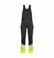 ENGEL Warnschutz Latzhose Safety 3546-314-2038 Gr. 68 schwarz/gelb