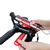 Uchwyt rowerowy na telefon i powerbank Bone Bike Tie 3 Pro Pack, na rower, regulowany rozmiar, czerwony, 4-6.5", silikon, na kiero
