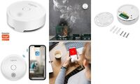 LogiLink Wi-Fi Smart Rauchmelder, Tuya kompatibel, weiß (11117733)