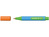 Kugelschreiber Slider Link-It, Kappenmodell, XB, orange, Schaftfarbe: cyan